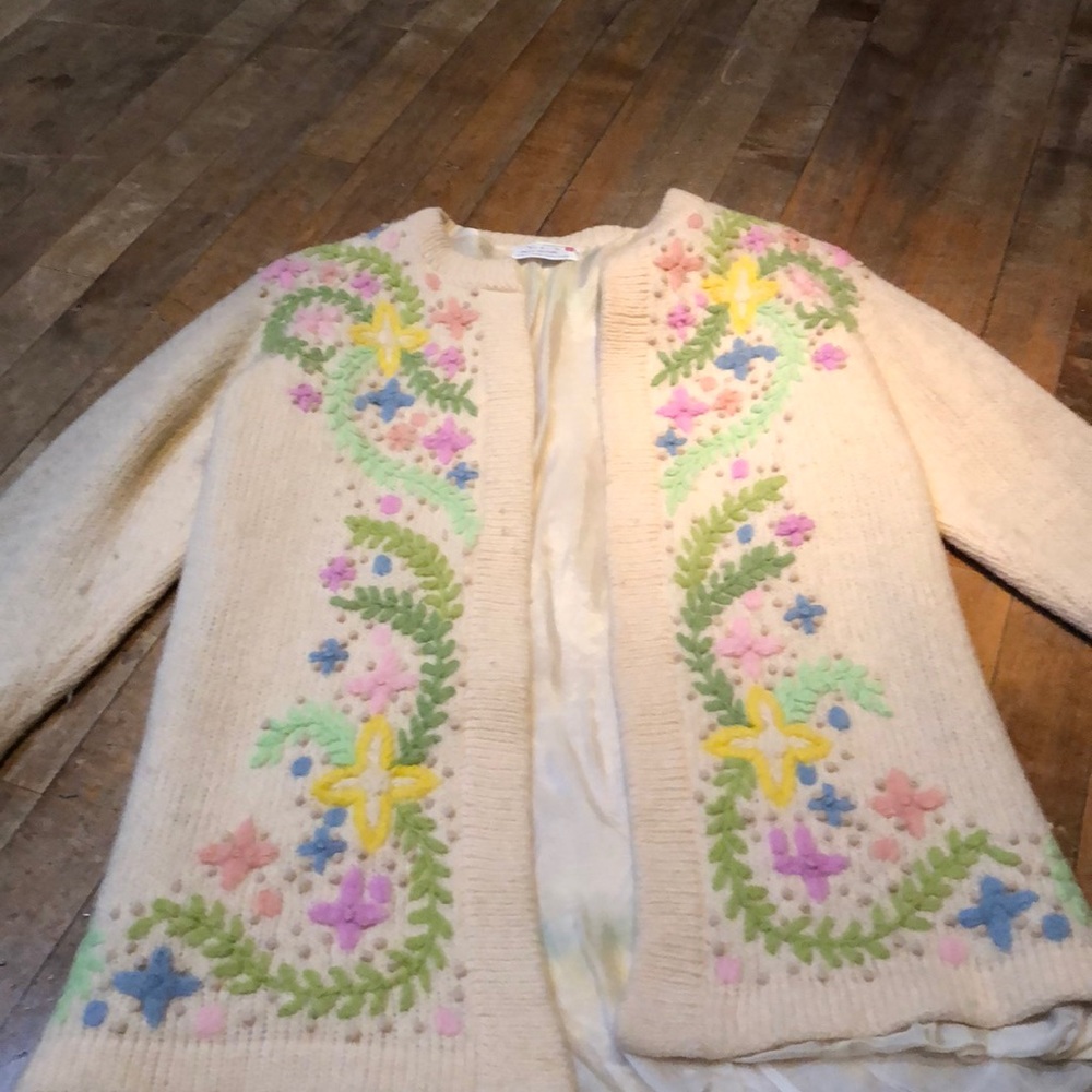 Vintage Vic & Vic Haute Couture Wool Sweater